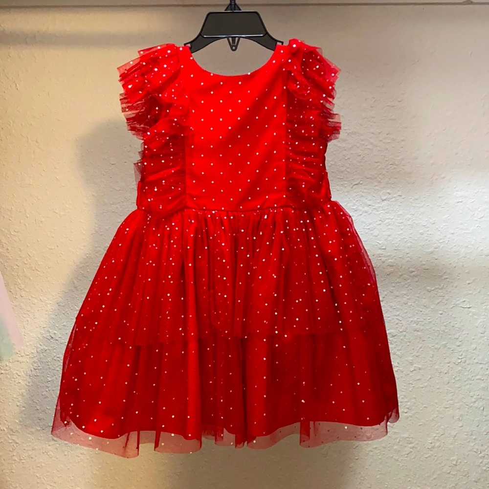3T Girl’s Red Christmas Dress